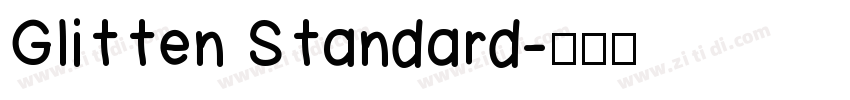 Glitten Standard字体转换